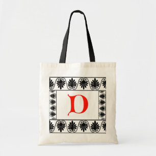 Letter D Borded Bag Tragetasche