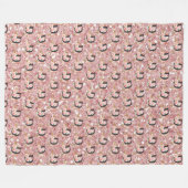 Letter D Fleecedecke (Vorderseite (Horizontal))