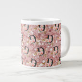 Letter D Jumbo-Tasse (Vorderseite Rechts)