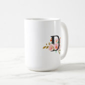 Letter D Kaffeetasse (VorderseiteRechts)