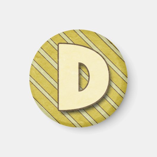 Letter D Magnet (Vorne)