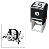 Letter D Permastempel (Beispiel)