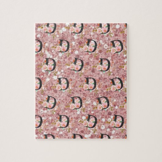 Letter D Puzzle (Vertikal)