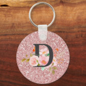 Letter D Schlüsselanhänger (Rückseite)