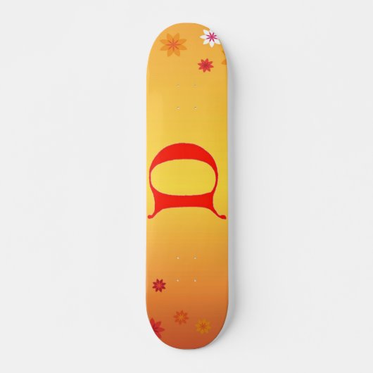 Letter D Skateboard (Vorne)