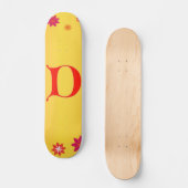 Letter D Skateboard (Vorderseite)