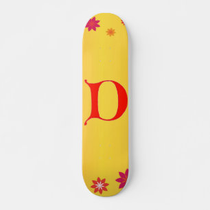 Letter D Skateboard