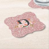 Letter D Untersetzer (angewinkelt)