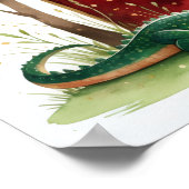 Letter E Alligator Fairy Poster Wildlife Alphabet (Ecke)