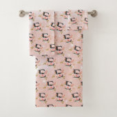 Letter E Badhandtuch Set (Insitu)