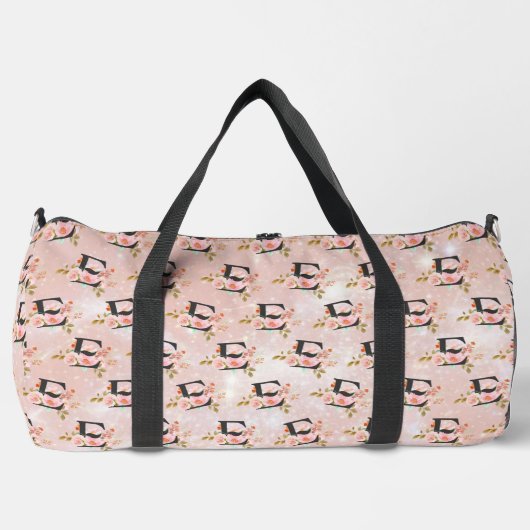 Letter E Duffle Bag (Vorderseite)
