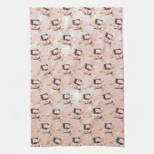 Letter E Geschirrtuch (Vertikal)