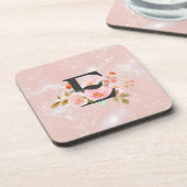 Letter E Getränkeuntersetzer (Linke Seite)