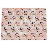 Letter E Large Gift Bag Große Geschenktüte (Rückseite)