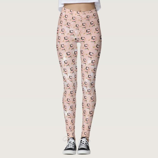 Letter E Leggings (Vorderseite)
