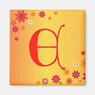 Letter E Magnet