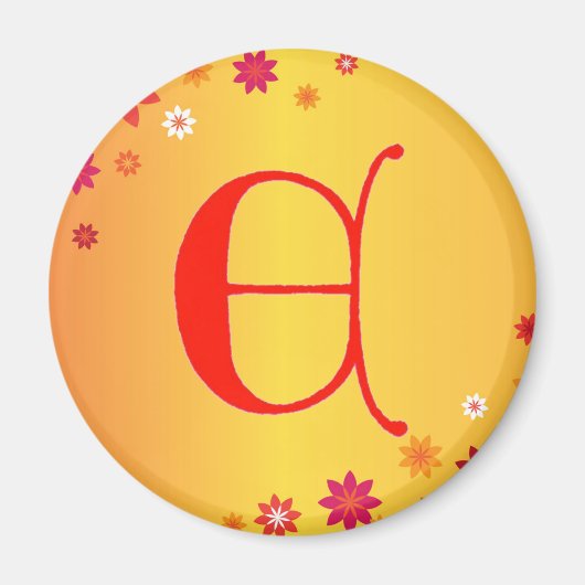 Letter E Magnet (Vorne)
