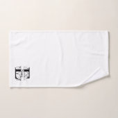 Letter E Monogram Initial Bath Gift Set (Handtuch)