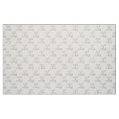 Letter E monogramm dekorativer Text, kundenspezifi Stoff (Fat Quarter (45,7 x 55,9 cm))