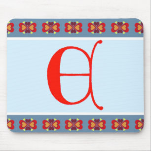 Letter E Mouse Pad Mousepad