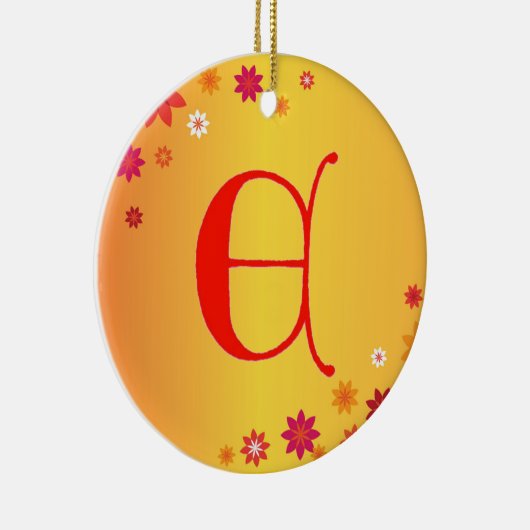 Letter E Ornament (Rechts)