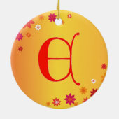 Letter E Ornament (Hinten)