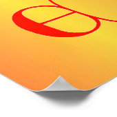 Letter E Poster (Ecke)