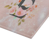 Letter E Schneidebrett (Ecke)