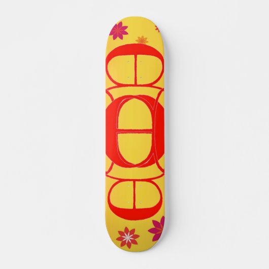 Letter E Skateboard (Vorne)