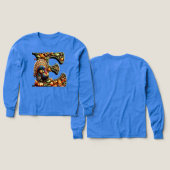 Letter E Thanksgiving style gift  (Design Vorder- & Rückseite)