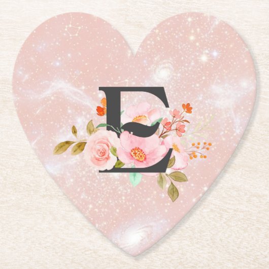 Letter E Untersetzer (Vorderseite)