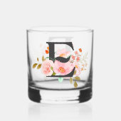 Letter E Whiskey Glass Whiskyglas (Rückseite)
