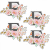 Letter F Aufkleber (Vorderseite)