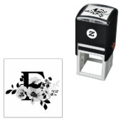 Letter F Permastempel (Beispiel)