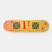 Letter F Skateboard (Horizontal)