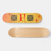 Letter F Skateboard (Horizontal)