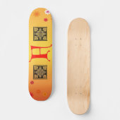 Letter F Skateboard (Vorderseite)
