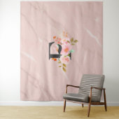 Letter F Wandteppich (Beispiel)