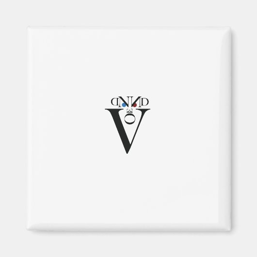 Letter Face Magnet (Vorne)