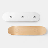 Letter Face Skateboard (Horizontal)