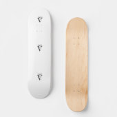 Letter Face Skateboard (Vorderseite)