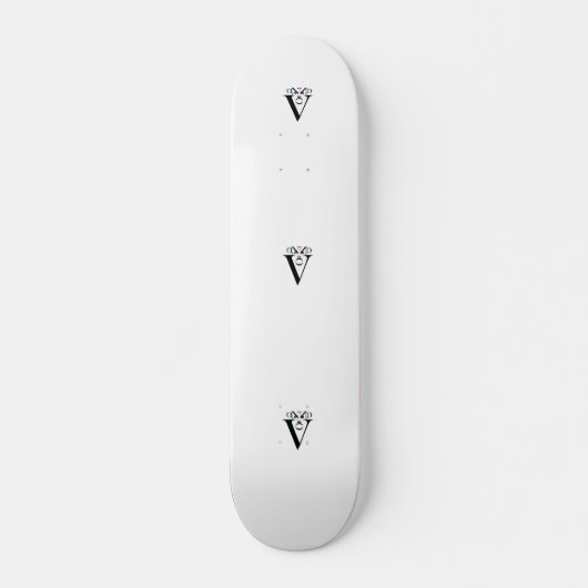 Letter Face Skateboard (Vorne)