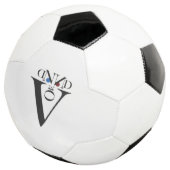 Letter Face Soccer Ball (Dreiviertel)