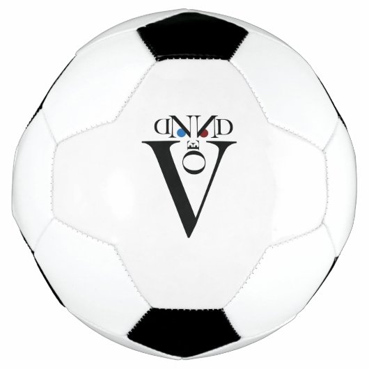 Letter Face Soccer Ball (Vorderseite)