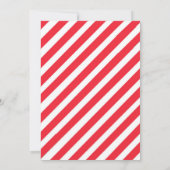 Letter From Santa Claus Christmas Card Einladung (Rückseite)