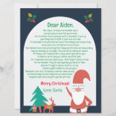 Letter from Santa Nordic Merry Christmas (Vorderseite)