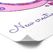 Letter G art Genesis Mädchen Name und Bedeutung Pl Poster (Ecke)