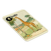 Letter G for Giraffe Magnet (Rechte Seite)