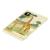 Letter G for Giraffe Magnet (Linke Seite)