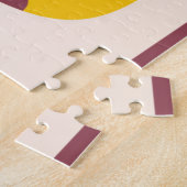 Letter "G" Giraffe Alphabet Art Puzzle (Seite)